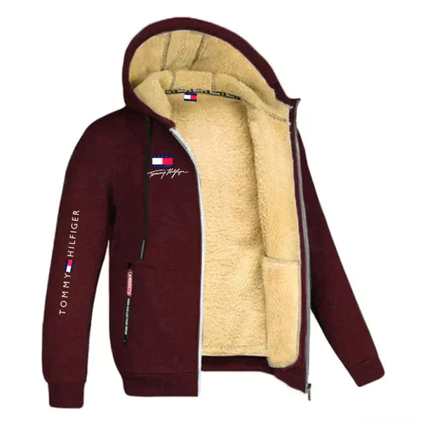 AUTUMN HOODIE WITH TEDDY BEAR LINING
