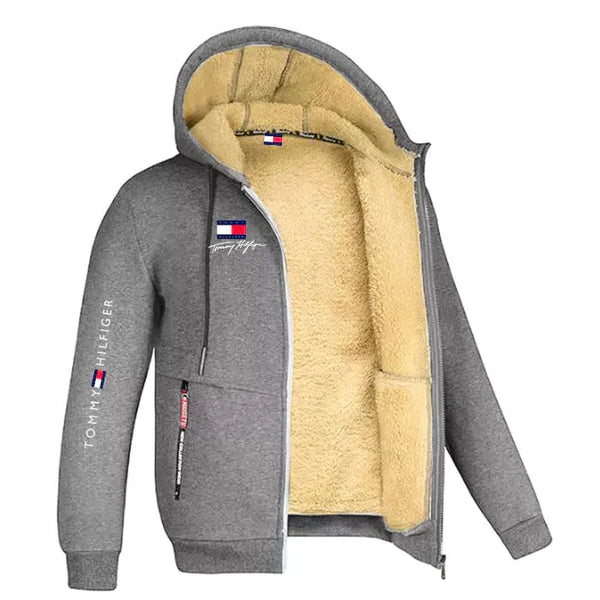 AUTUMN HOODIE WITH TEDDY BEAR LINING