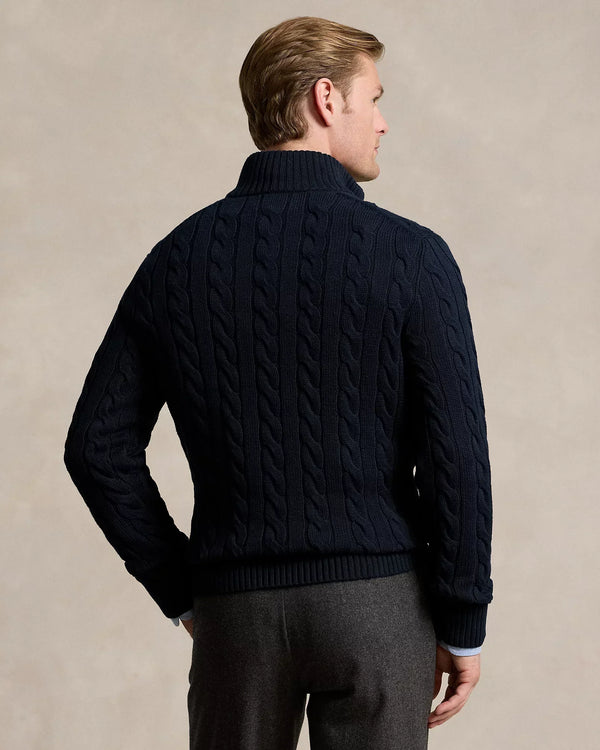 RL POLO - Ribbed Knit Cotton Sweater